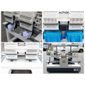 Two Head 15 Color Cap Embroidery Machine/ Towel Tubular Embroidery Machine with Dahao Control System